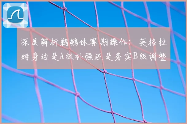 深度解析鹈鹕休赛期操作：英格拉姆身边是A级补强还是务实B级调整？